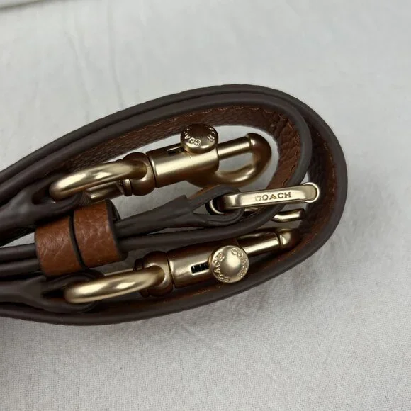 NWT Coach C5793 Dempsey Tote Signature Jacquard With Stripe And Patch - Picture 4 of 13